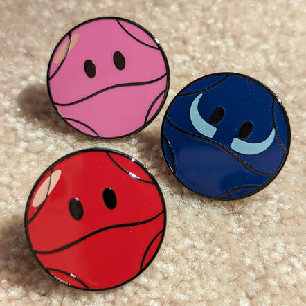 Gundam Seed Haro Enamel Pins