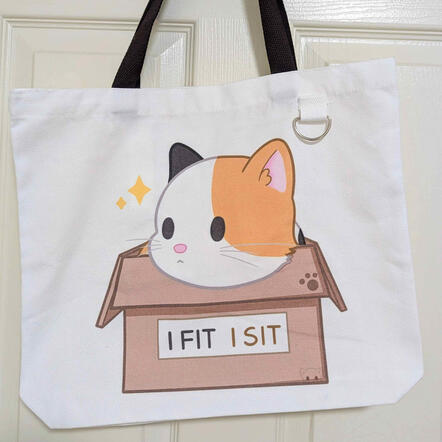 I Fit I Sit Tote Bag